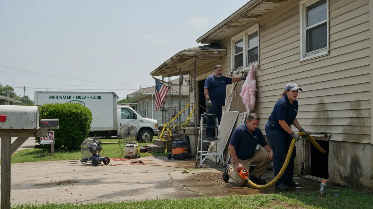 Water Damage Repair in Monahans, TX near me